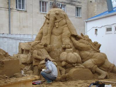 Фото обьекта Скульптуры из песка №151019