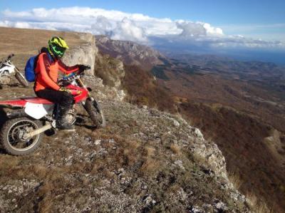 Фото обьекта Прогулки на мотоциклах эндуро по Крымским горам №146955