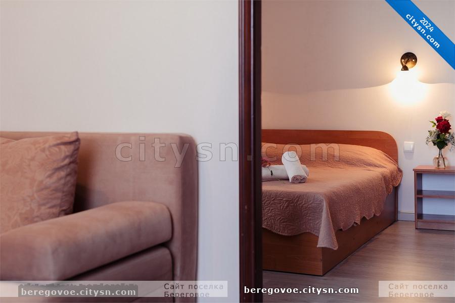 Номер «Двухкомнатный комфорт с балконом» гостиницы «Бригантина» - фото №234537