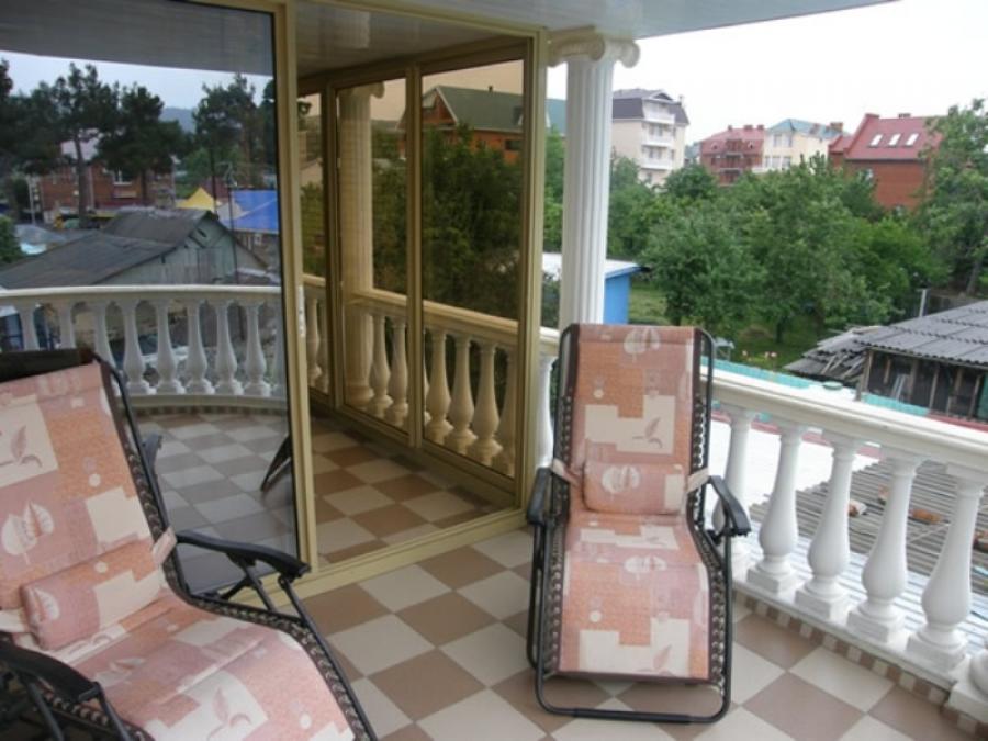 Номер «2х-комнатные апартаменты Олива класса De Lux с кухней и террасой» гостиницы «Retro Divnomorsk» - фото №106896