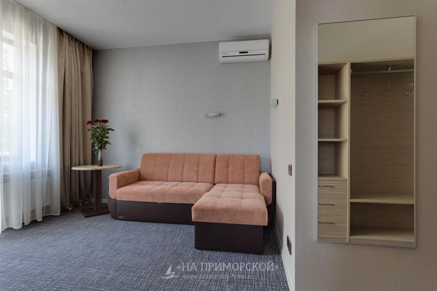 Номер «Комфорт 2х-комнатный» гостиницы «На Приморской» - фото №34568