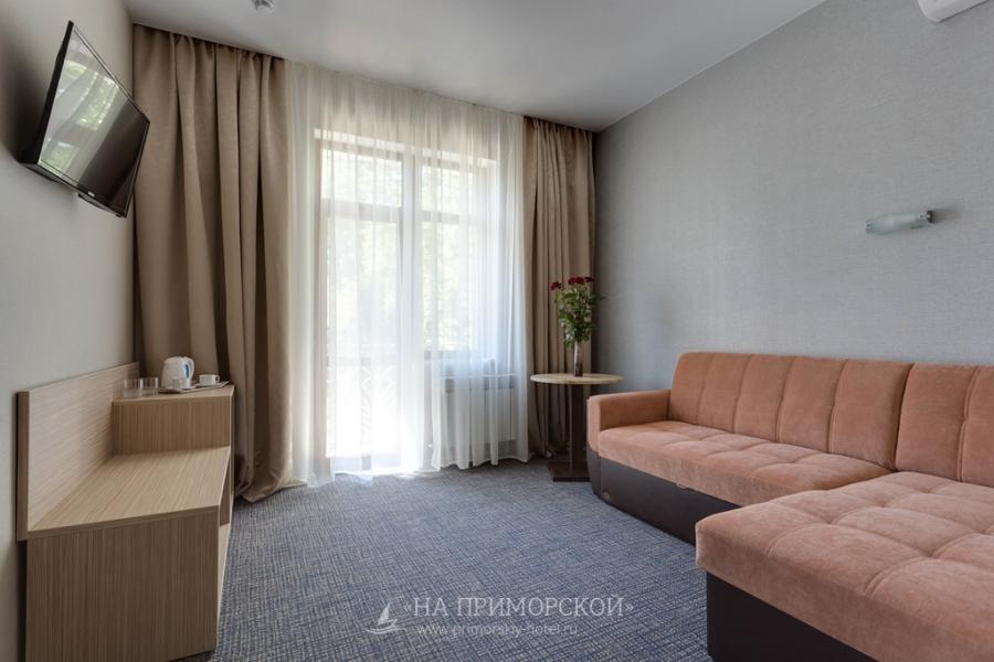 Номер «Комфорт 2х-комнатный» гостиницы «На Приморской» - фото №34572