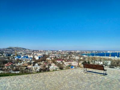Вид на Феодосию со смотровой площадки
