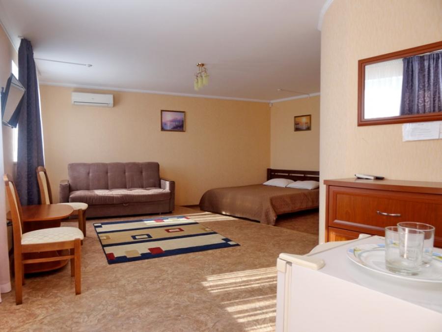 1-комнатный 3х-местный без балкона с видом на море (№ 25, 26, 27, 28) - Гостиница - Богема - Гурзуф - Крым