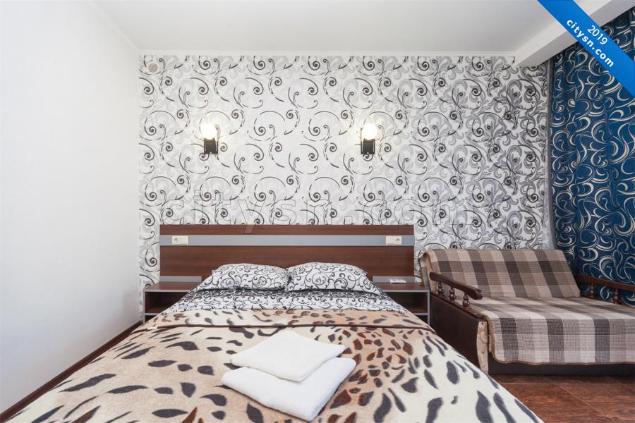 Номер «Двухместный с 1 двуспальной кроватью» гостиницы «Вилла Орхидея» - фото №158428