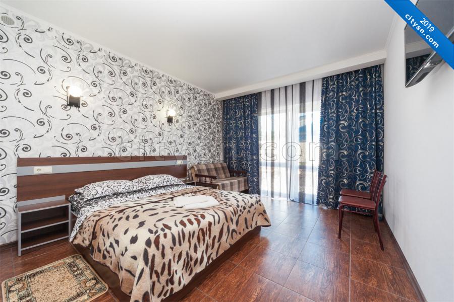 Номер «Двухместный с 1 двуспальной кроватью» гостиницы «Вилла Орхидея» - фото №158429