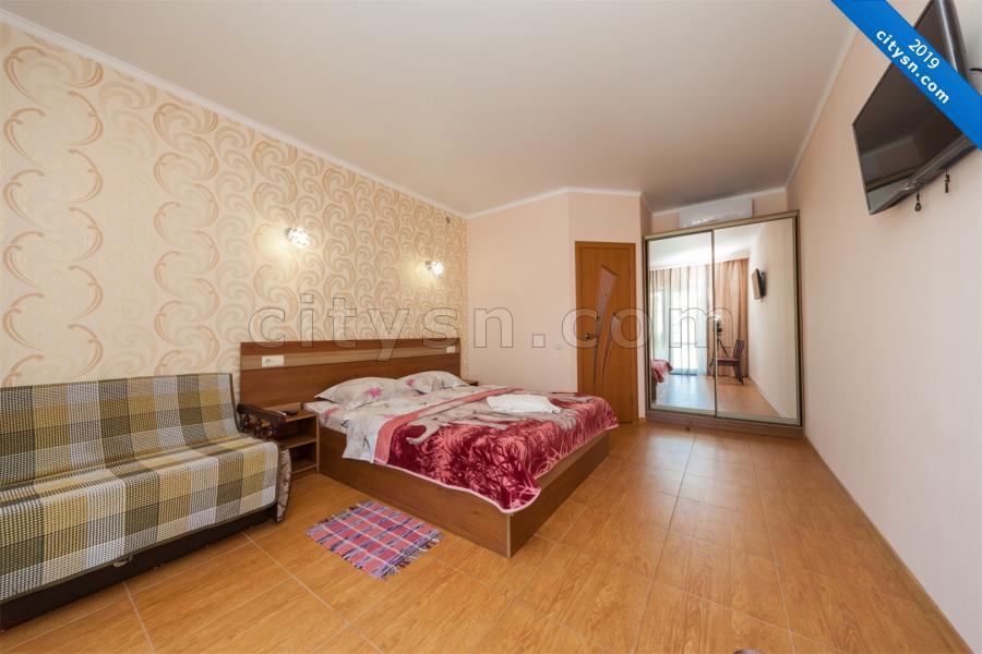 Номер «Двухместный с 1 двуспальной кроватью» гостиницы «Вилла Орхидея» - фото №158440