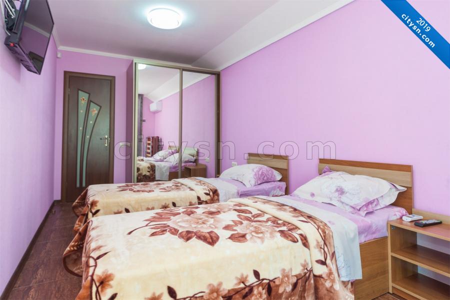 Номер «Двухместный с 2 отдельными кроватями» гостиницы «Вилла Орхидея» - фото №158447