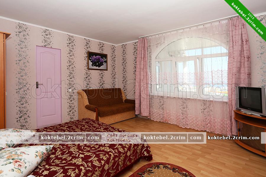 3-х местные номера на 4-м этаже - Гостевой дом - Аквамарин - Коктебель - Крым