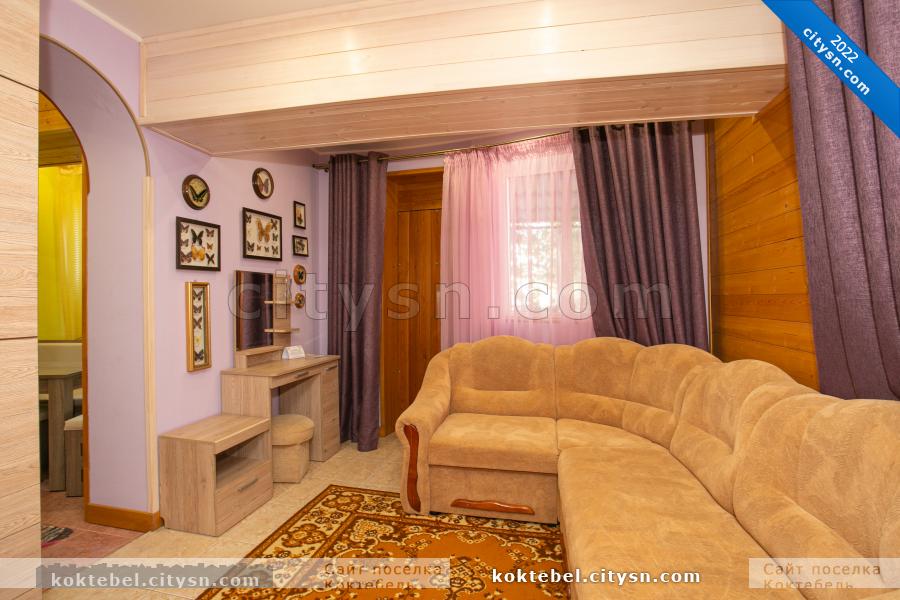 Однокомнатный апартамент с кухней (первый этаж) - Гостевой дом - Casa de Lara - Коктебель - Крым