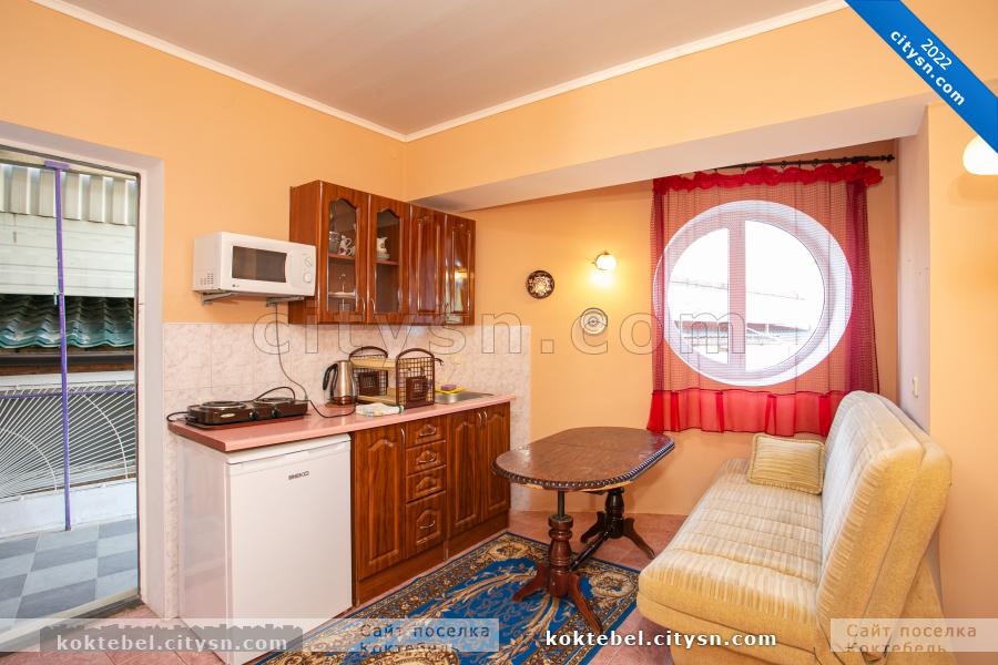 Однокомнатный апартамент с кухней (второй этаж) - Гостевой дом - Casa de Lara - Коктебель - Крым