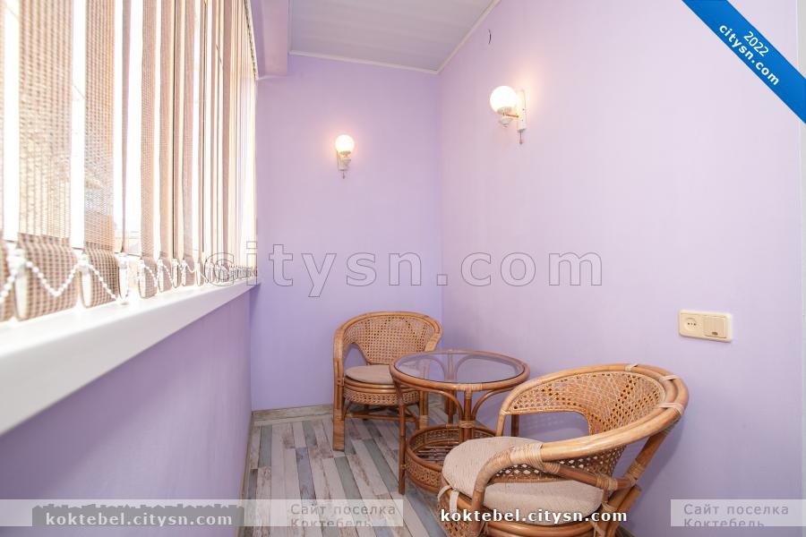 Однокомнатный апартамент с кухней (второй этаж) - Гостевой дом - Casa de Lara - Коктебель - Крым