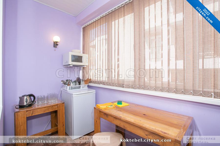 Двухкомнатый апартамент с балконом (второй этаж) - Гостевой дом - Casa de Lara - Коктебель - Крым
