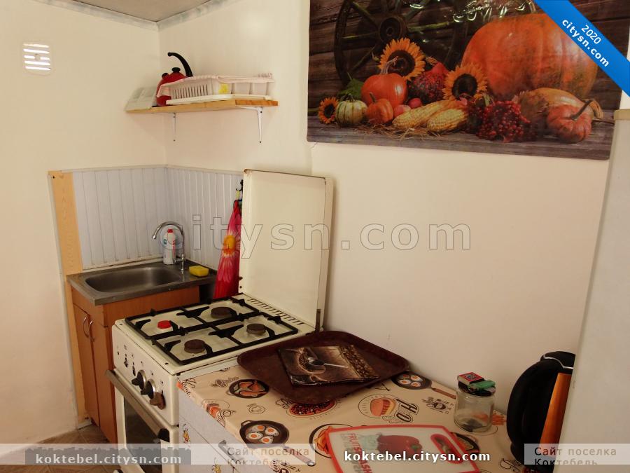 Летняя кухня первого этажа - Гостевой дом - Спортлото-82 - Коктебель - Крым