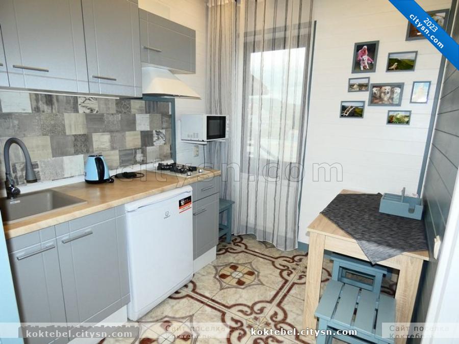 Двухкомнатый апартамент с чайханой (3й этаж) - Гостевой дом - Casa De Lara 2 - Коктебель - Крым