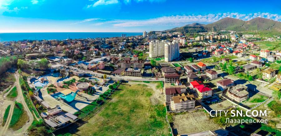 лазаревское фото со спутника нас
