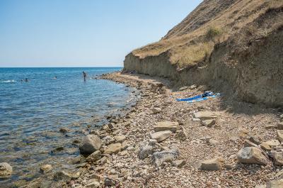 Фото обьекта Дикие каменистые пляжи в Двуякорной бухте №177050