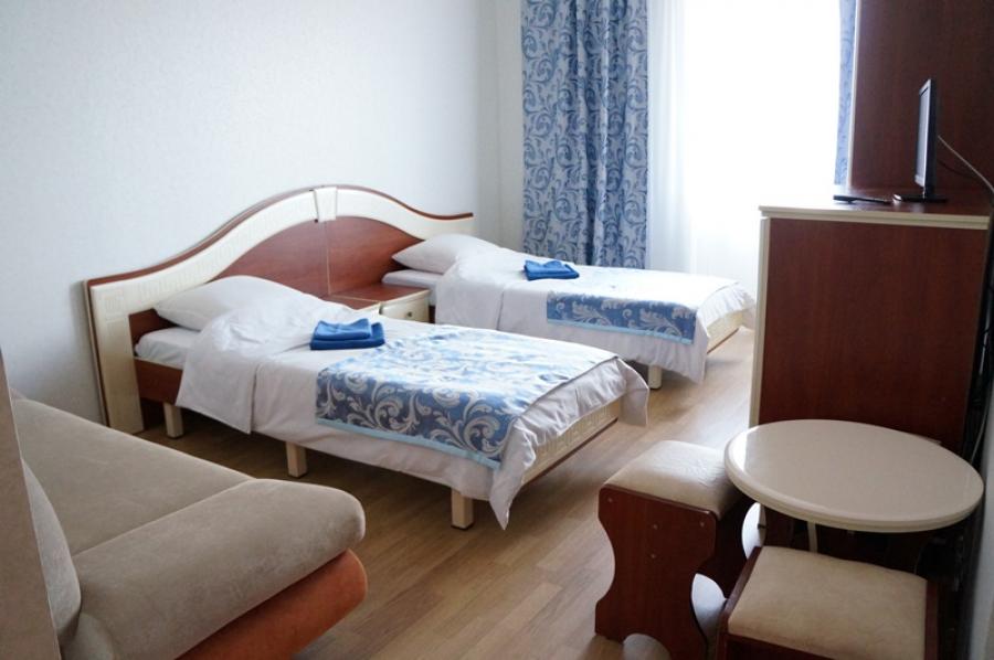 Номер «Полулюкс с 2 кроватями» гостиницы «Апельсин» - фото №43841