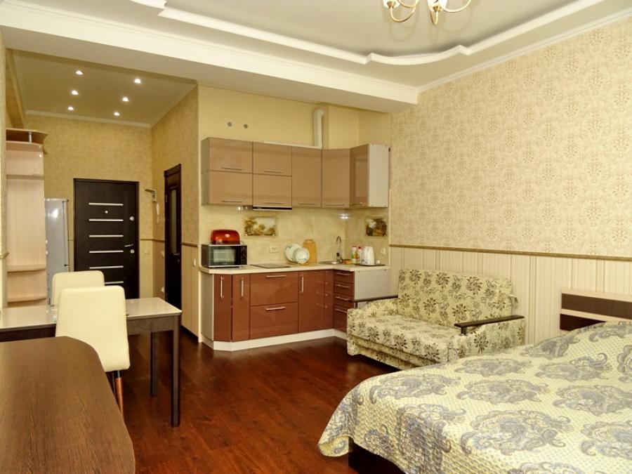 Без названия - Квартира - 1-комнатная квартира-студия Морской спуск 5 - Ялта - Крым