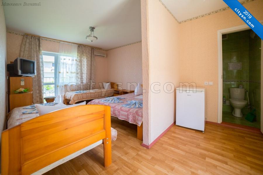 Номер «4х местный люкс» мини-гостиницы «Приморский» - фото №163456